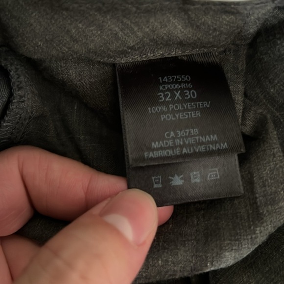 Haggar Men's Dark Gray Dress Pants - Picture 6 of 6